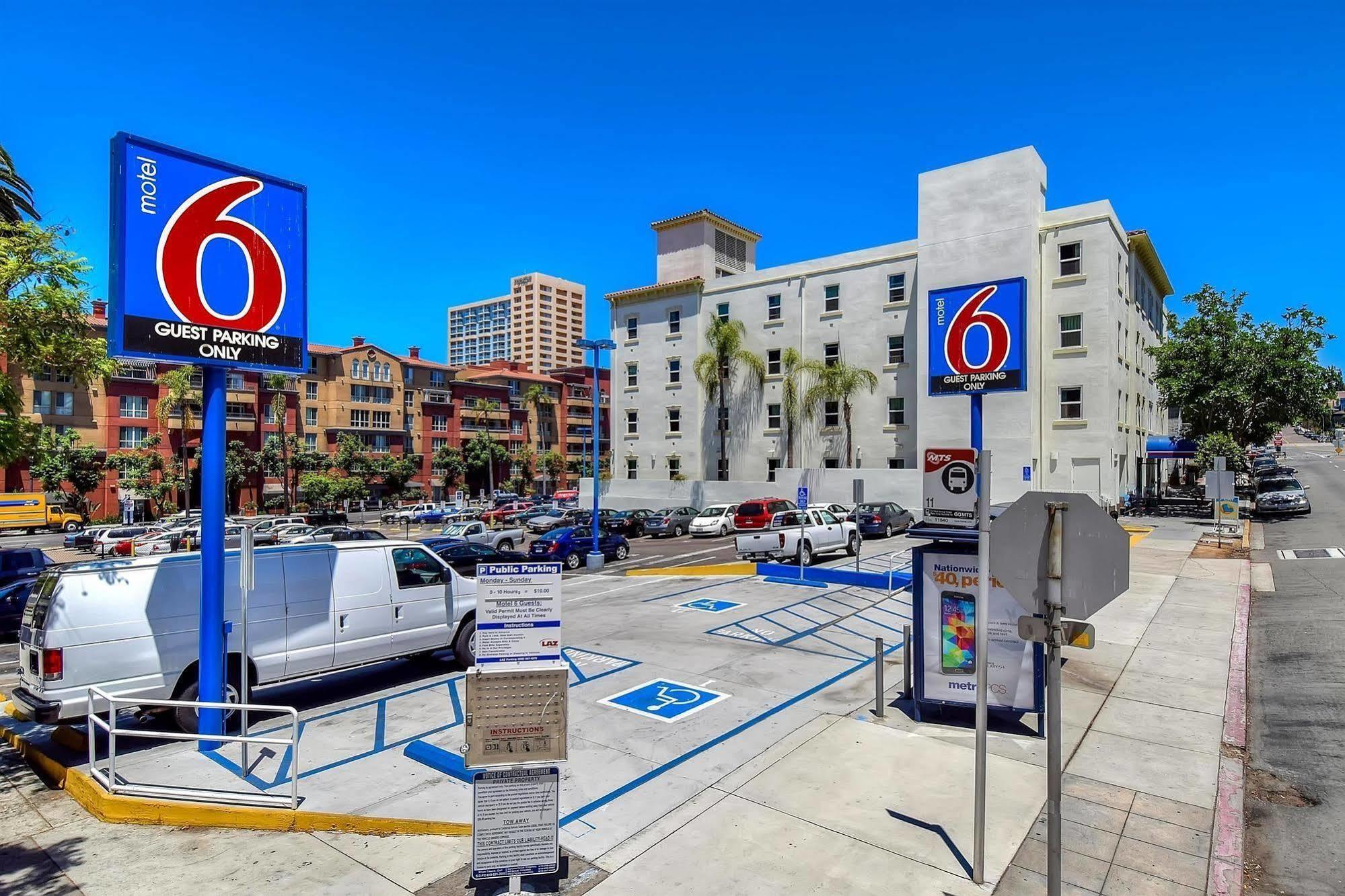 Motel 6-San Diego, Ca - Downtown Exterior foto